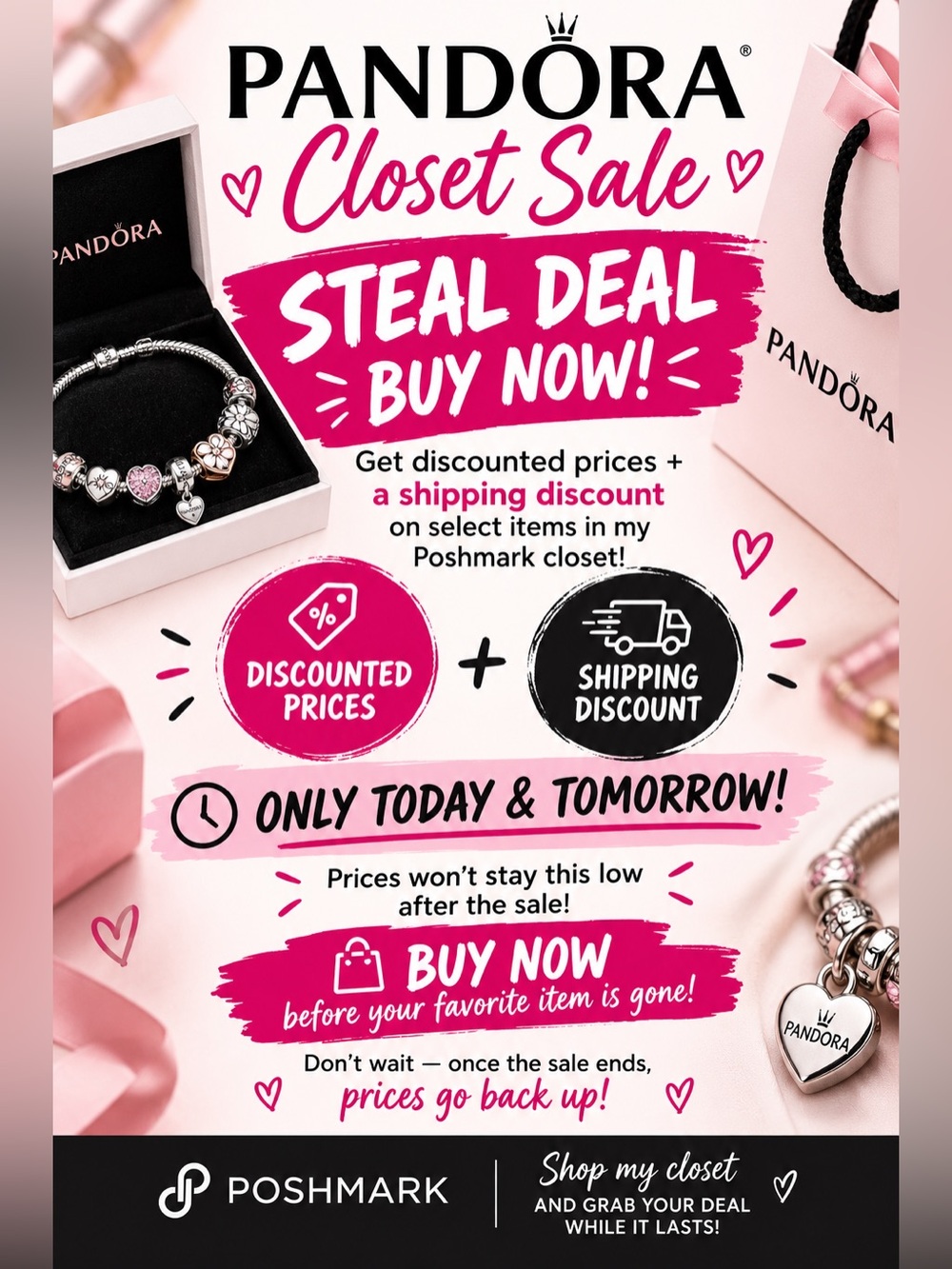 ✨ PANDORA CLOSET SALE! ✨